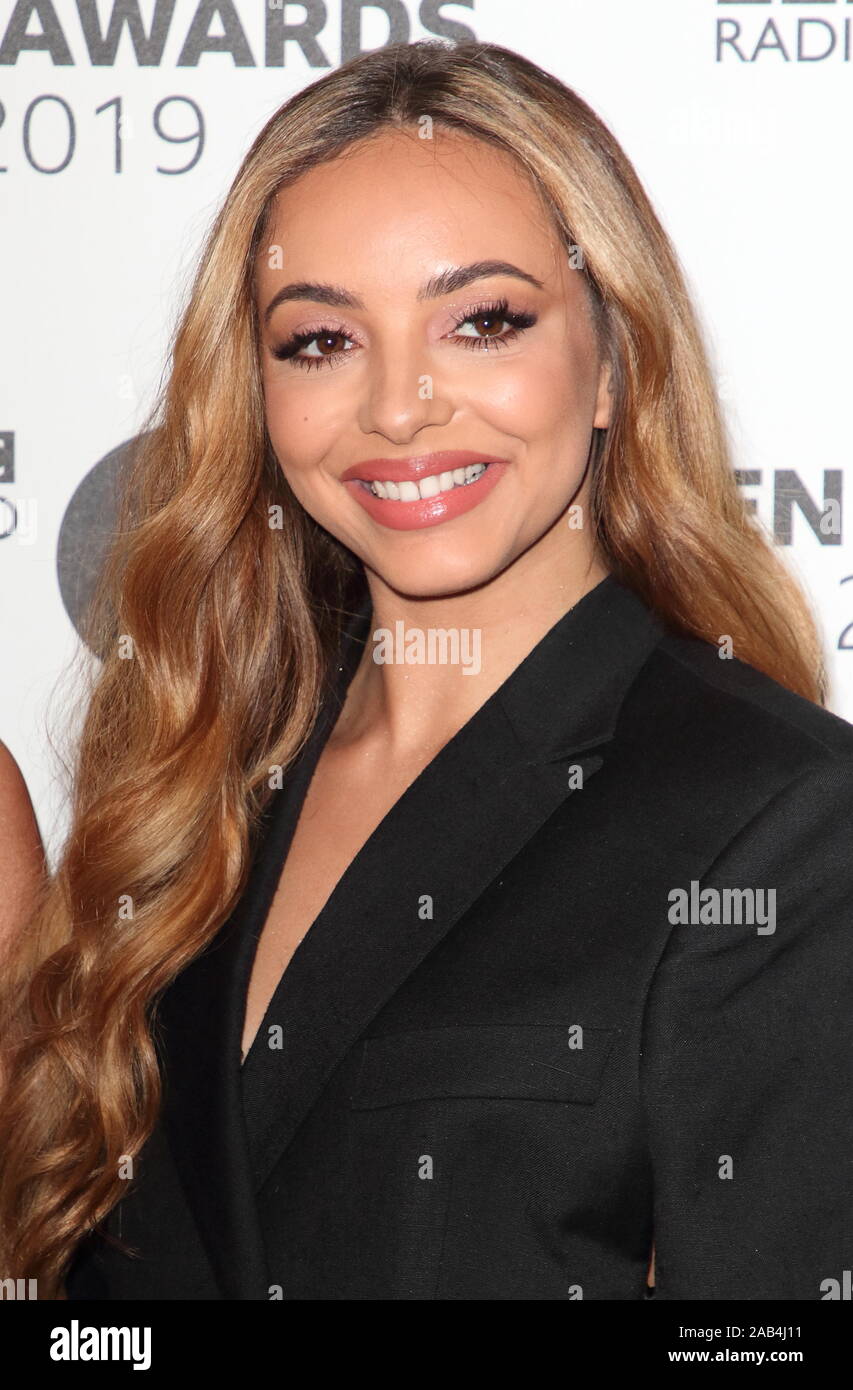 Jade Thirlwall on the red carpet at the Radio One Teen Awards at BBC