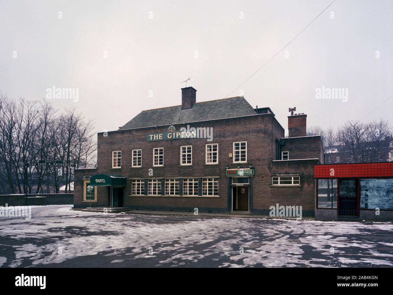 Public Houses in Yorkshire, in 1986, Northern England, UK Stock Photo
