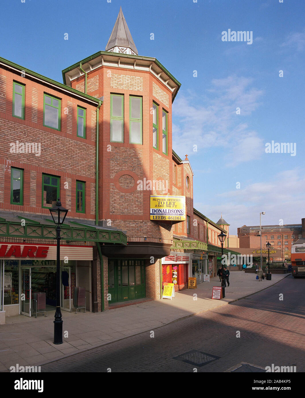 Stockport Town Centre in 1987, North West England, UK Stock Photo Alamy