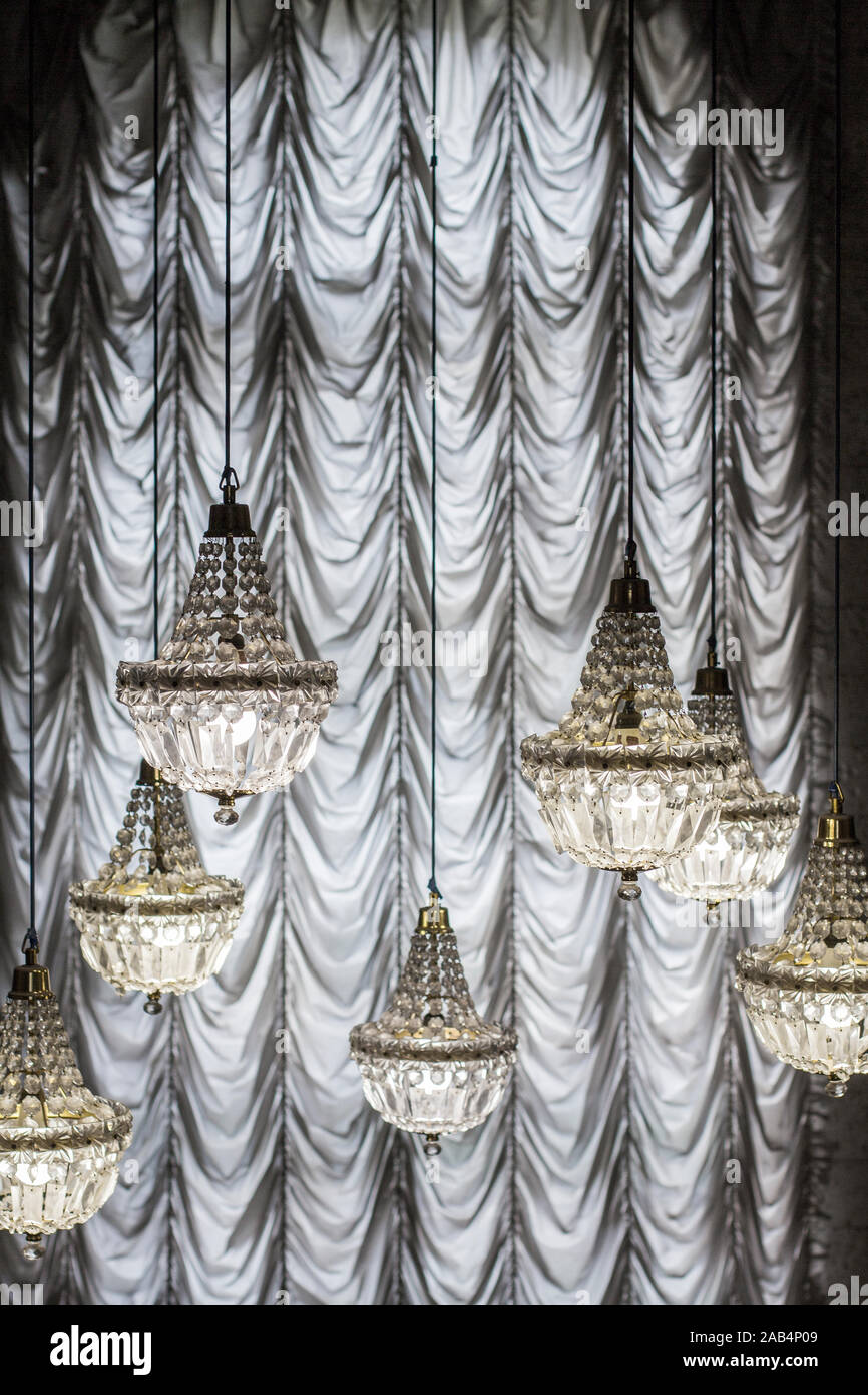 Victorian Crystal Chandeliers High Resolution Stock Photography and ...