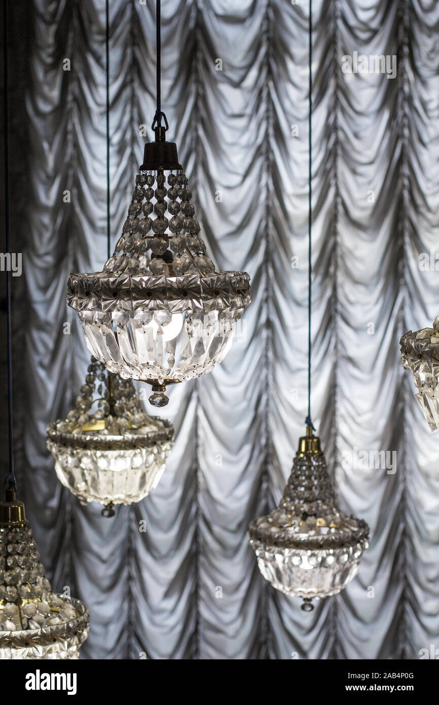 Victorian Crystal Chandeliers High Resolution Stock Photography and ...