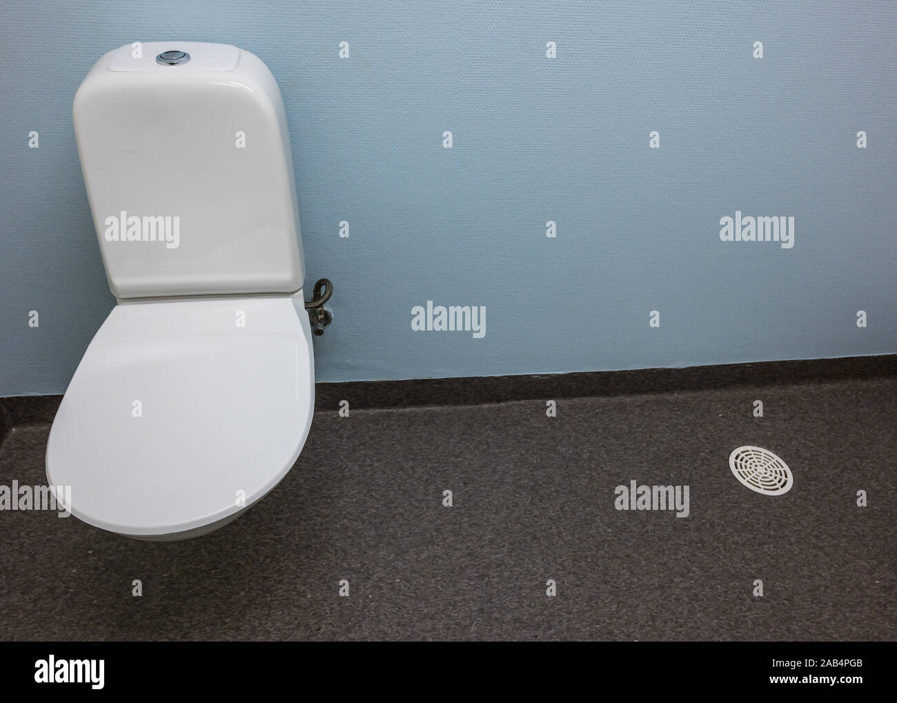 toilet stool in a public restroom in Sweden Stock Photo Alamy