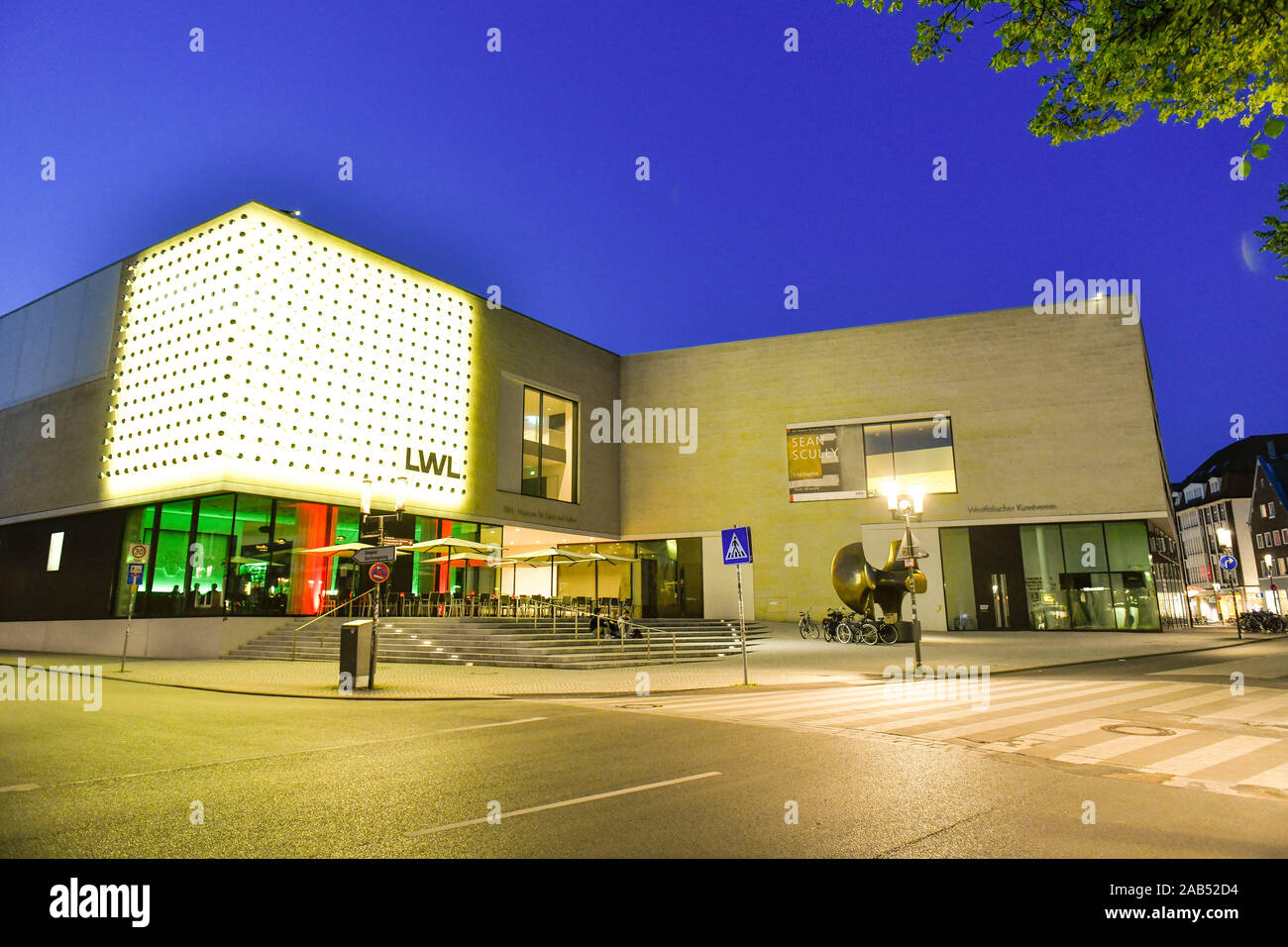 LWL-Museum für Kunst und Kultur, Rothenburg, Pferdegasse, Münster, Nordrhein-Westfalen, Deutschland Stock Photo