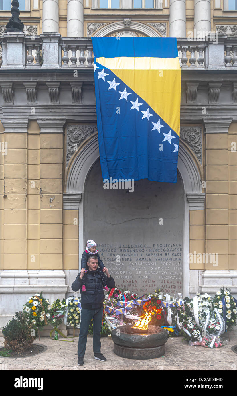 Bosnian Flag High Resolution Stock Photography And Images Alamy