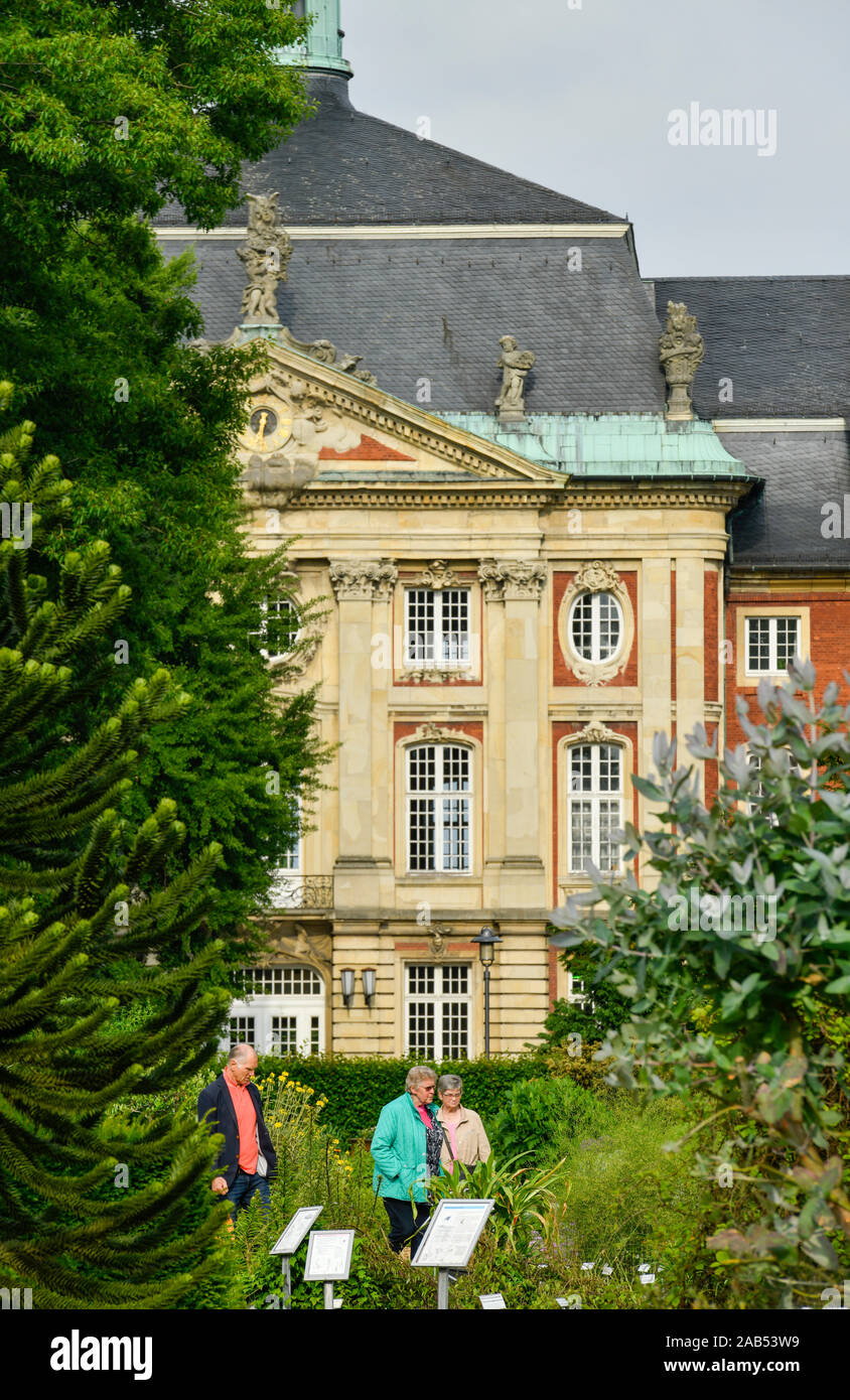 Botanischer Garten Schloss Hauptgebaude Westfalische Wilhelms