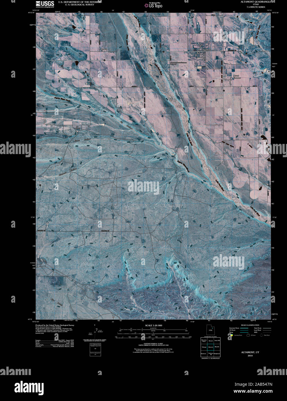 Map of altamont hi-res stock photography and images - Alamy