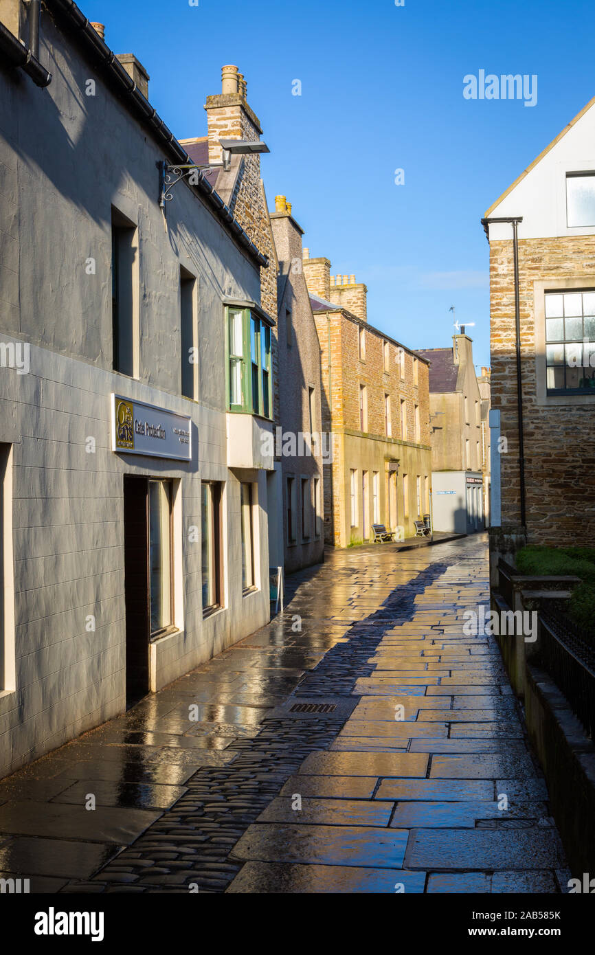 Victoria Street, Stromness, Orkney, Scotland, UK Stock Photo
