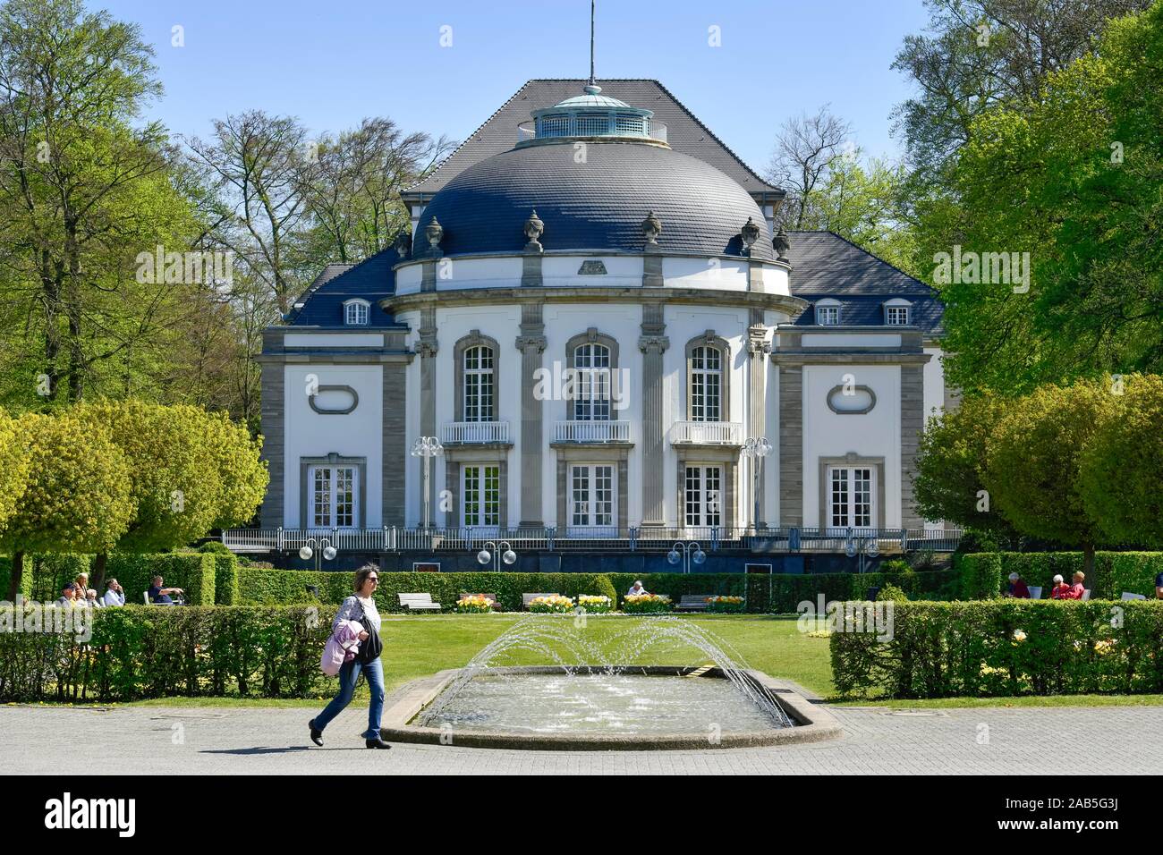 Theater im Park, Kurpark, Bad Oeynhausen, Nordrhein-Westfalen, Deutschland  Stock Photo - Alamy