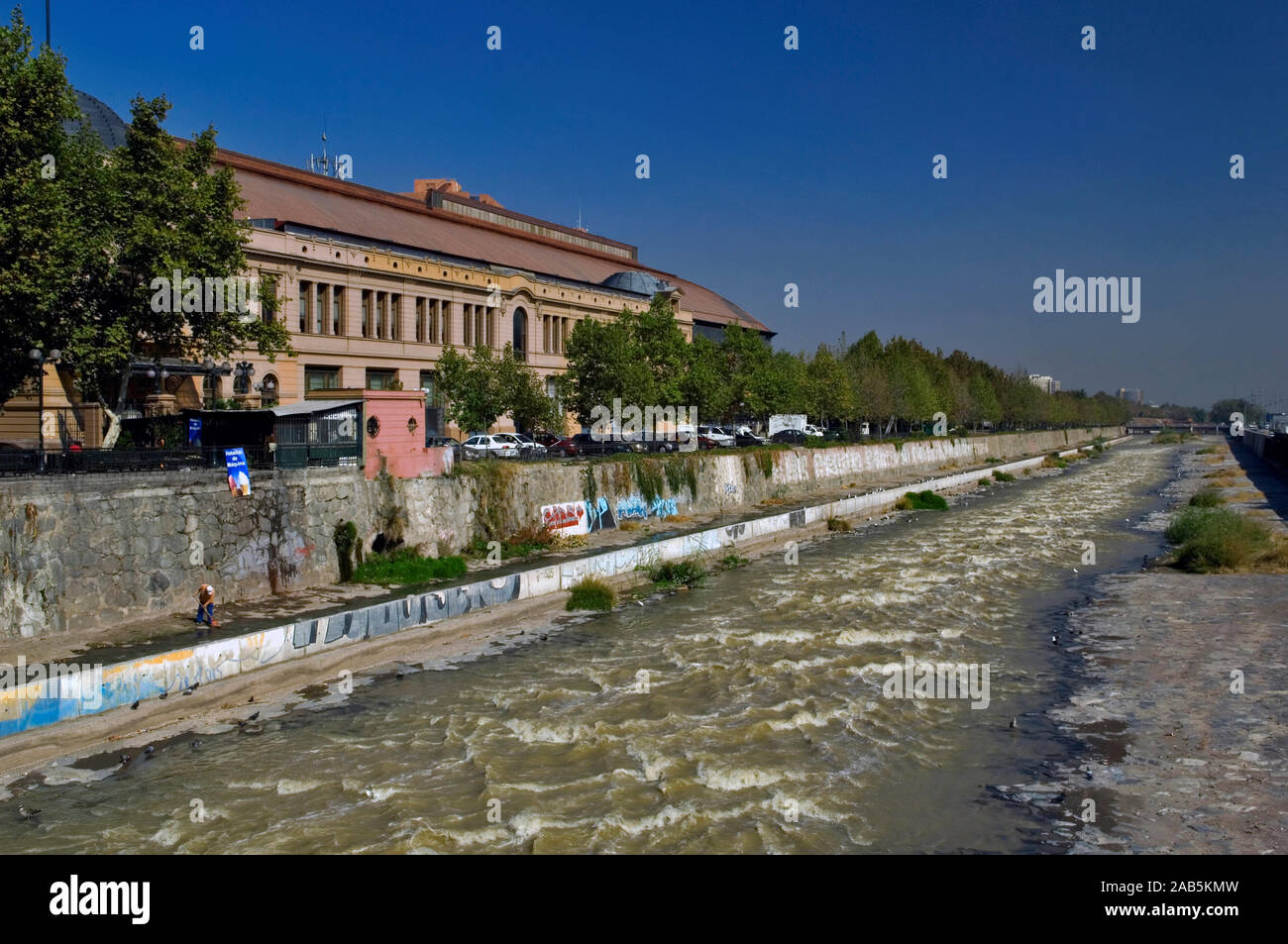 Mapocho River, Mapocho Station, Cultural Mapocho Center, Santiago ...