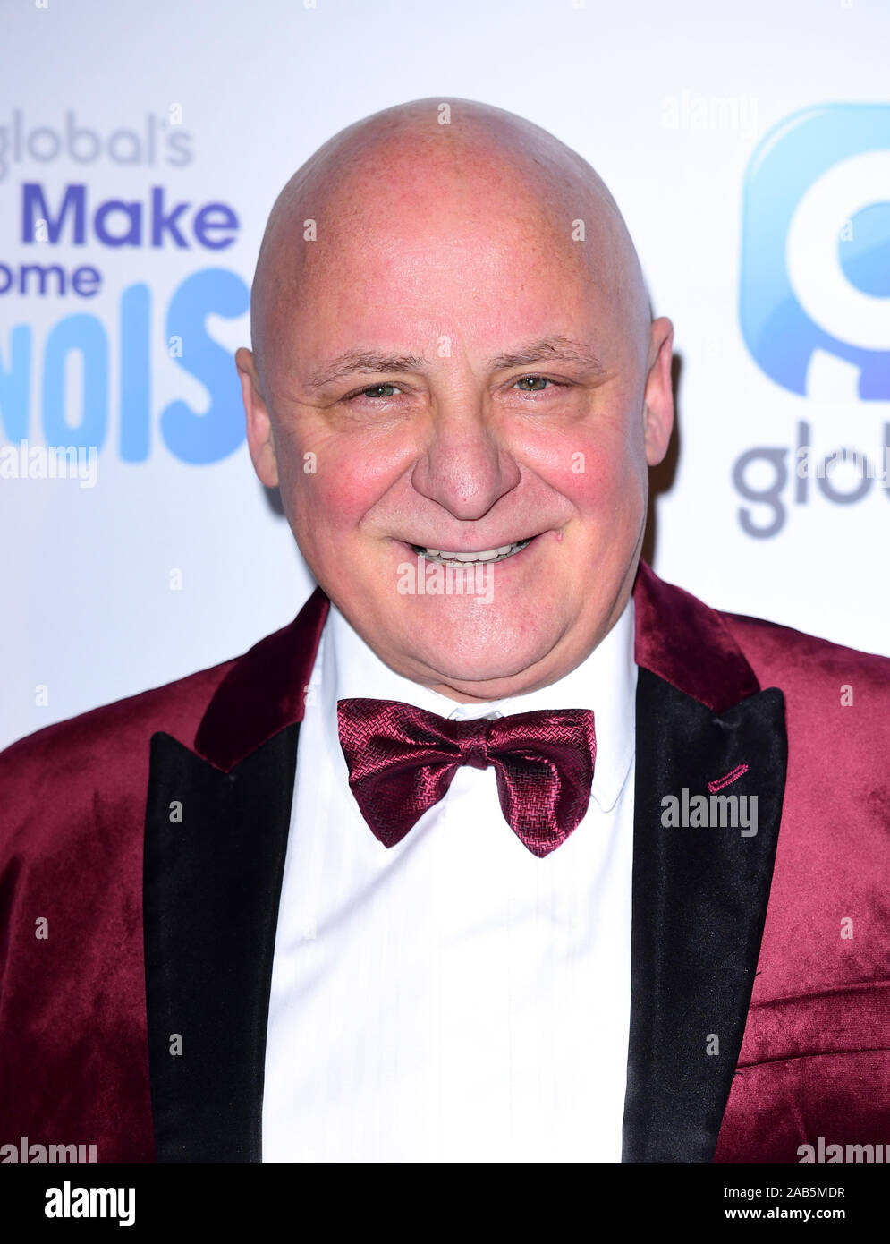 Aldo Zilli at Global's Make Some Noise Night in London. Stock Photo
