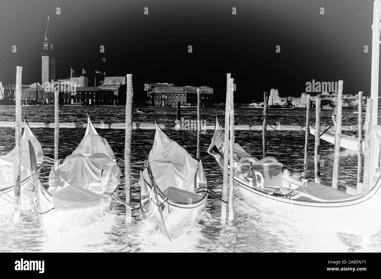 italian gondola close up view Stock Photo - Alamy