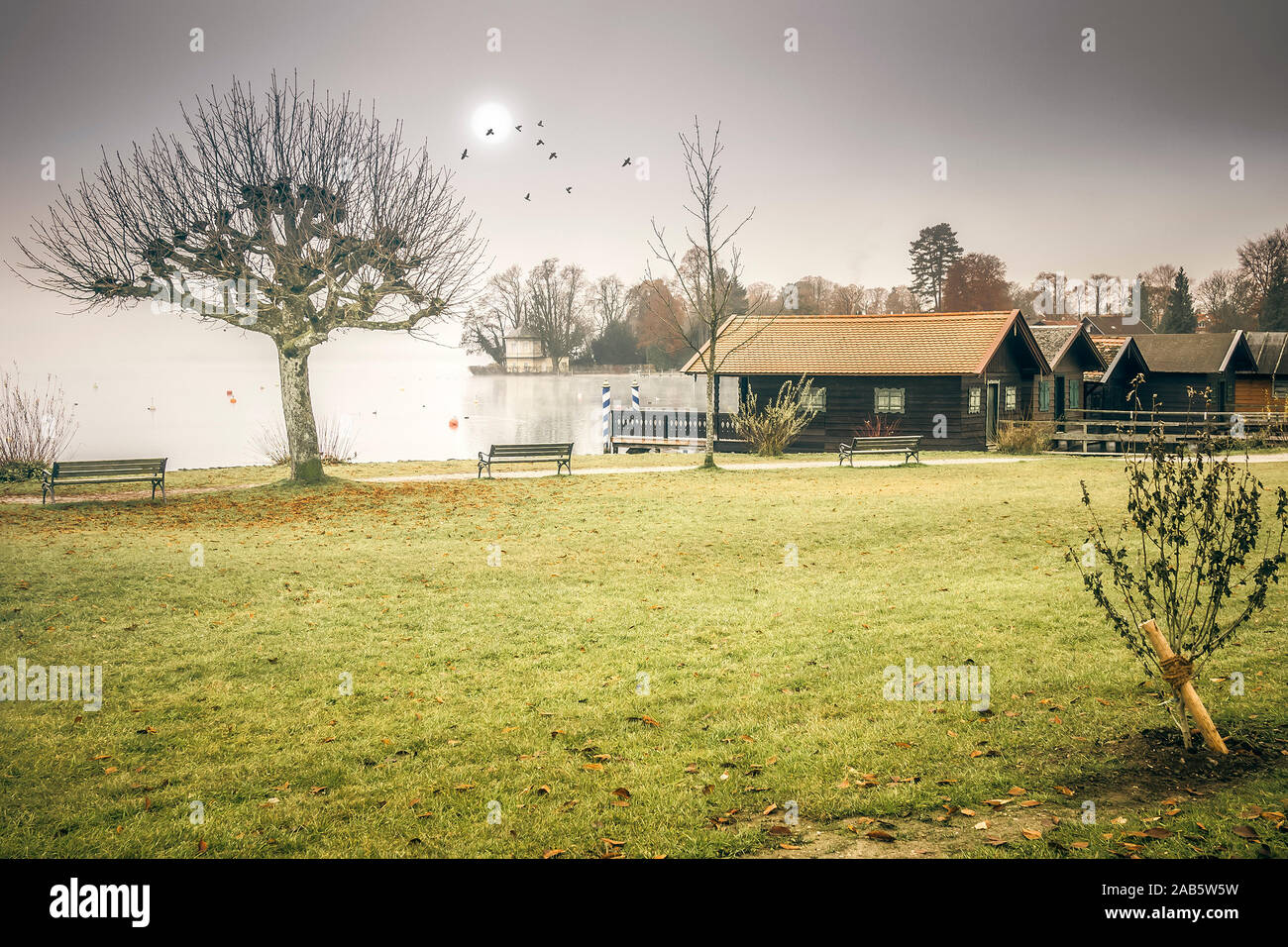 Tutzing am Starnberger See, Deutschland Stock Photo Alamy