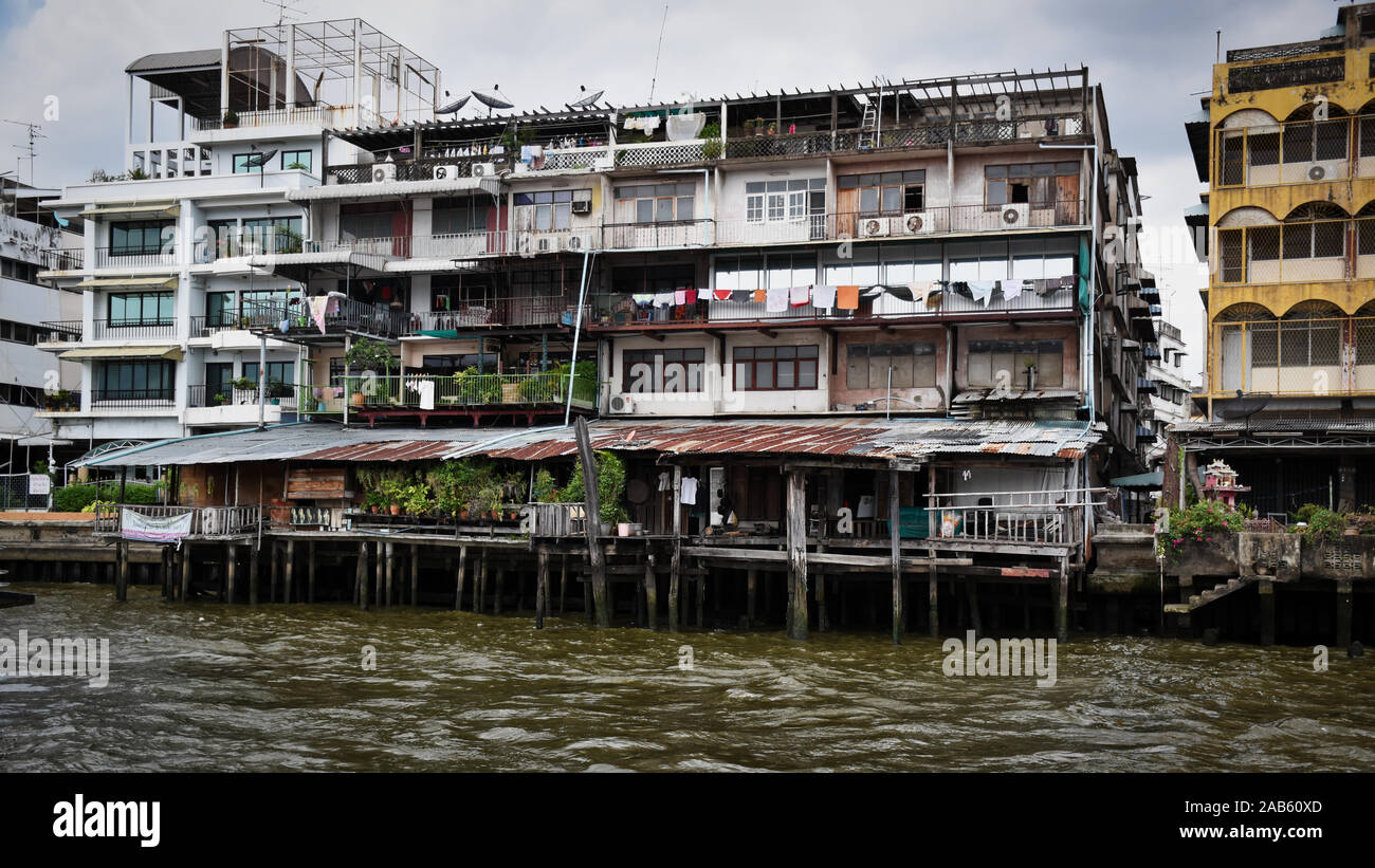 Bangkok thailand old houses in hires stock photography and images Alamy
