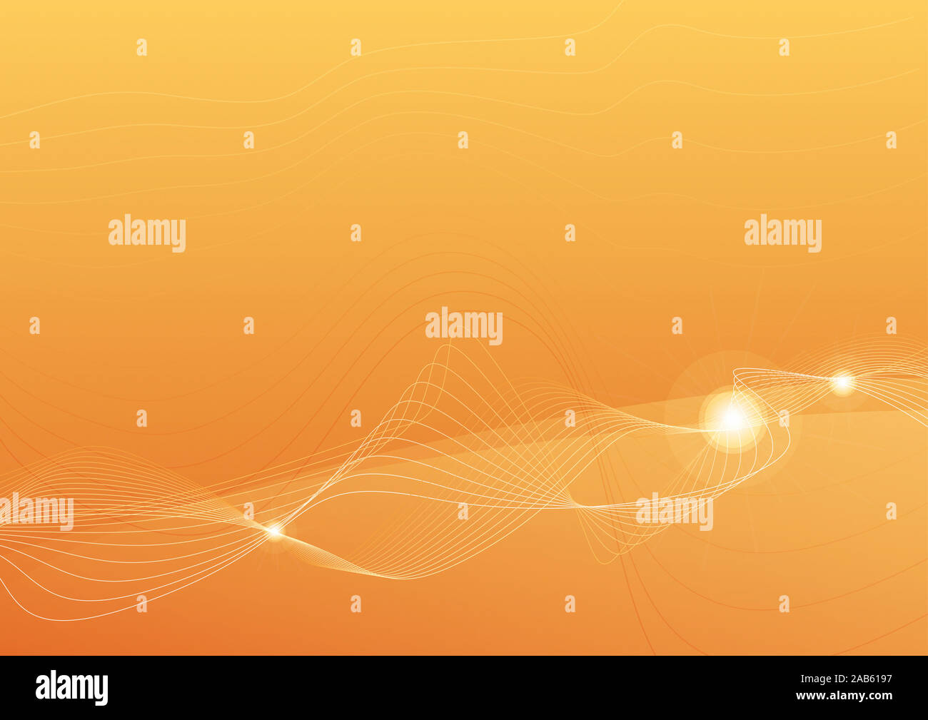 An illustration of a nice orange abstract swirl Stock Photo - Alamy