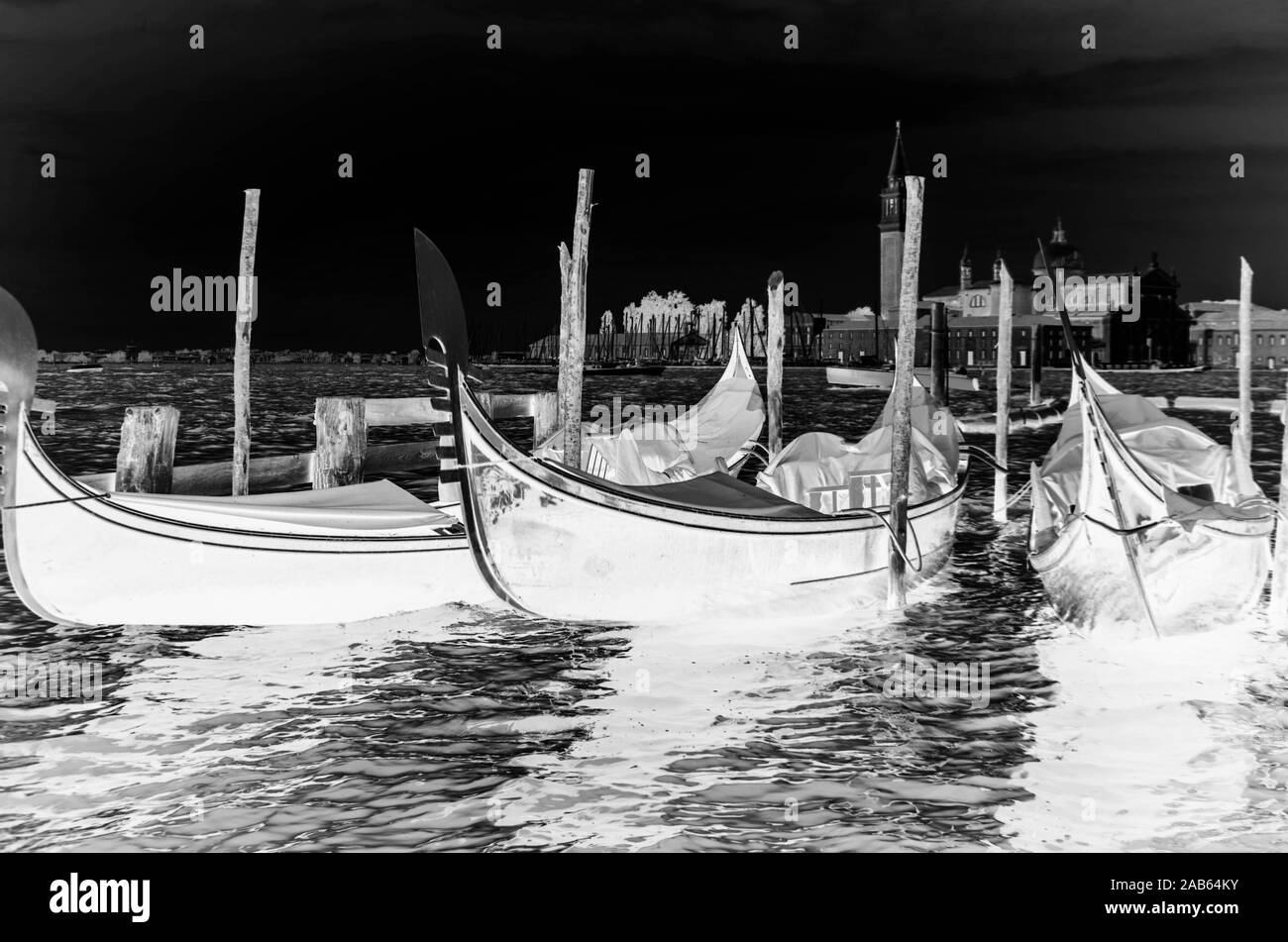 italian gondola close up view Stock Photo - Alamy