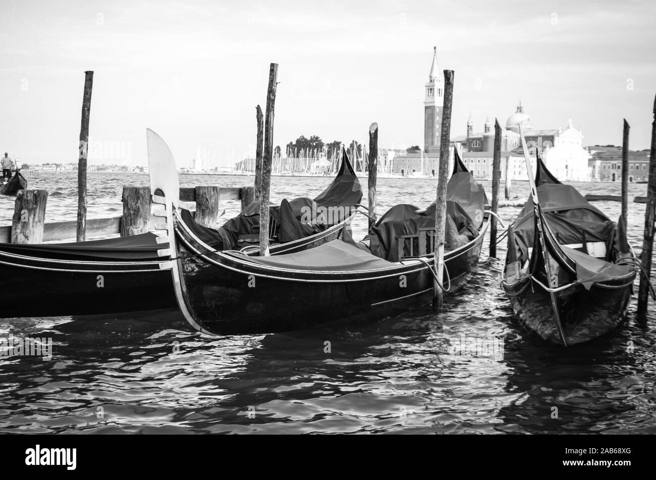 italian gondola close up view Stock Photo - Alamy
