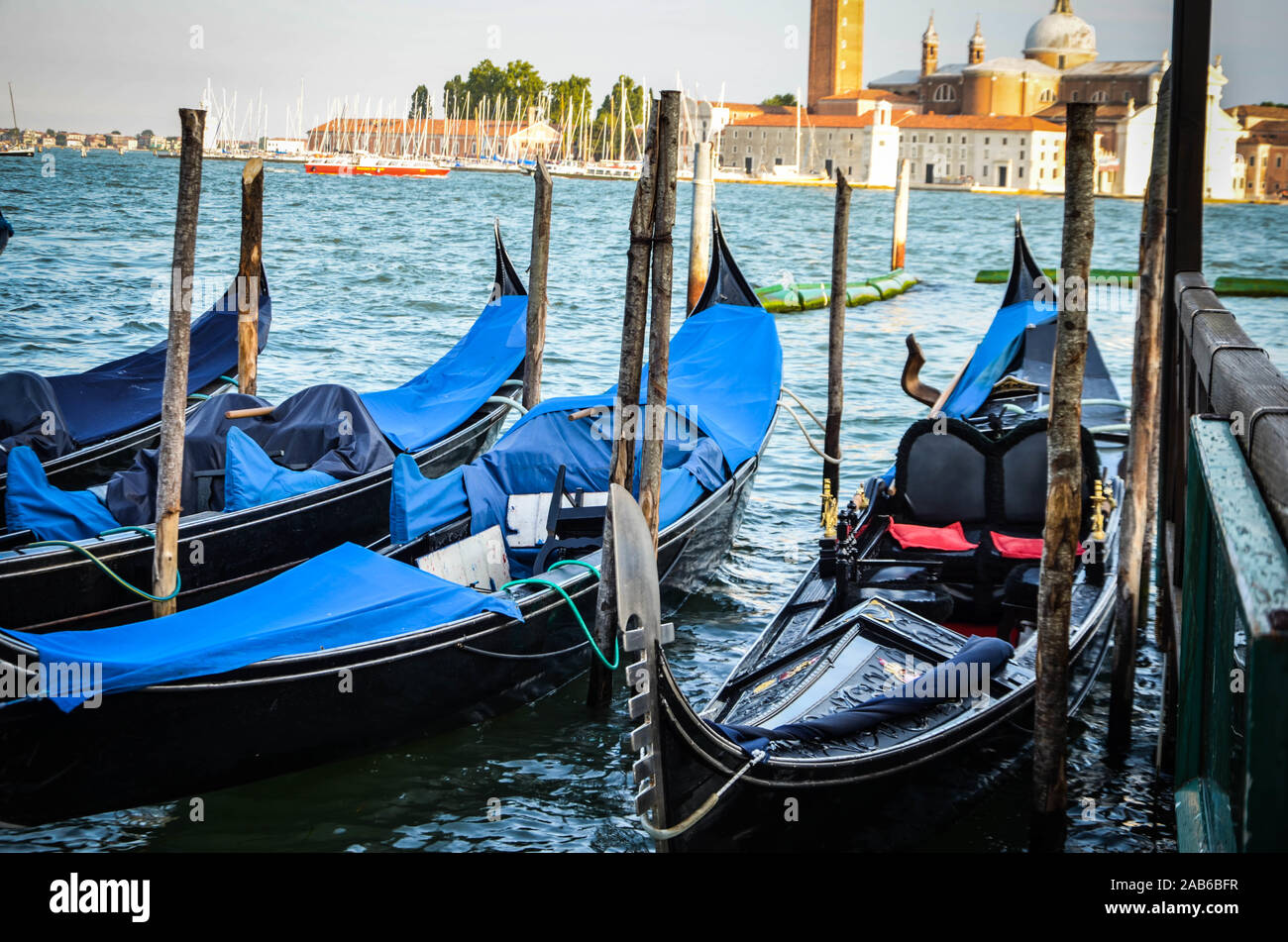 Close up traditional gondola hi-res stock photography and images - Alamy