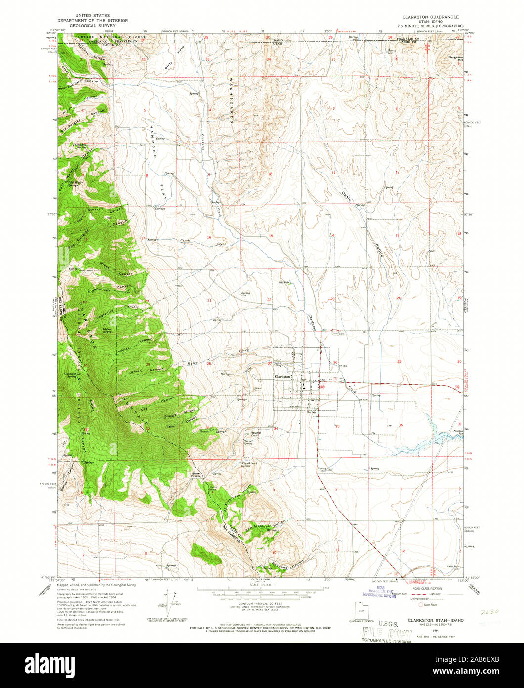 Map of clarkston hires stock photography and images Alamy