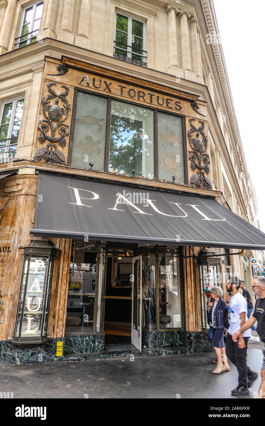Paul store in Paris, France, Europe Stock Photo Alamy