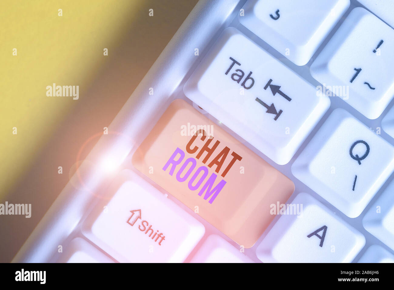 Word Writing Text Chat Room Business Photo Showcasing Area