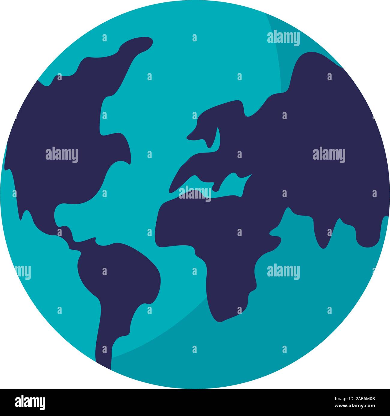 world planet earth isolated icon Stock Vector Image & Art - Alamy