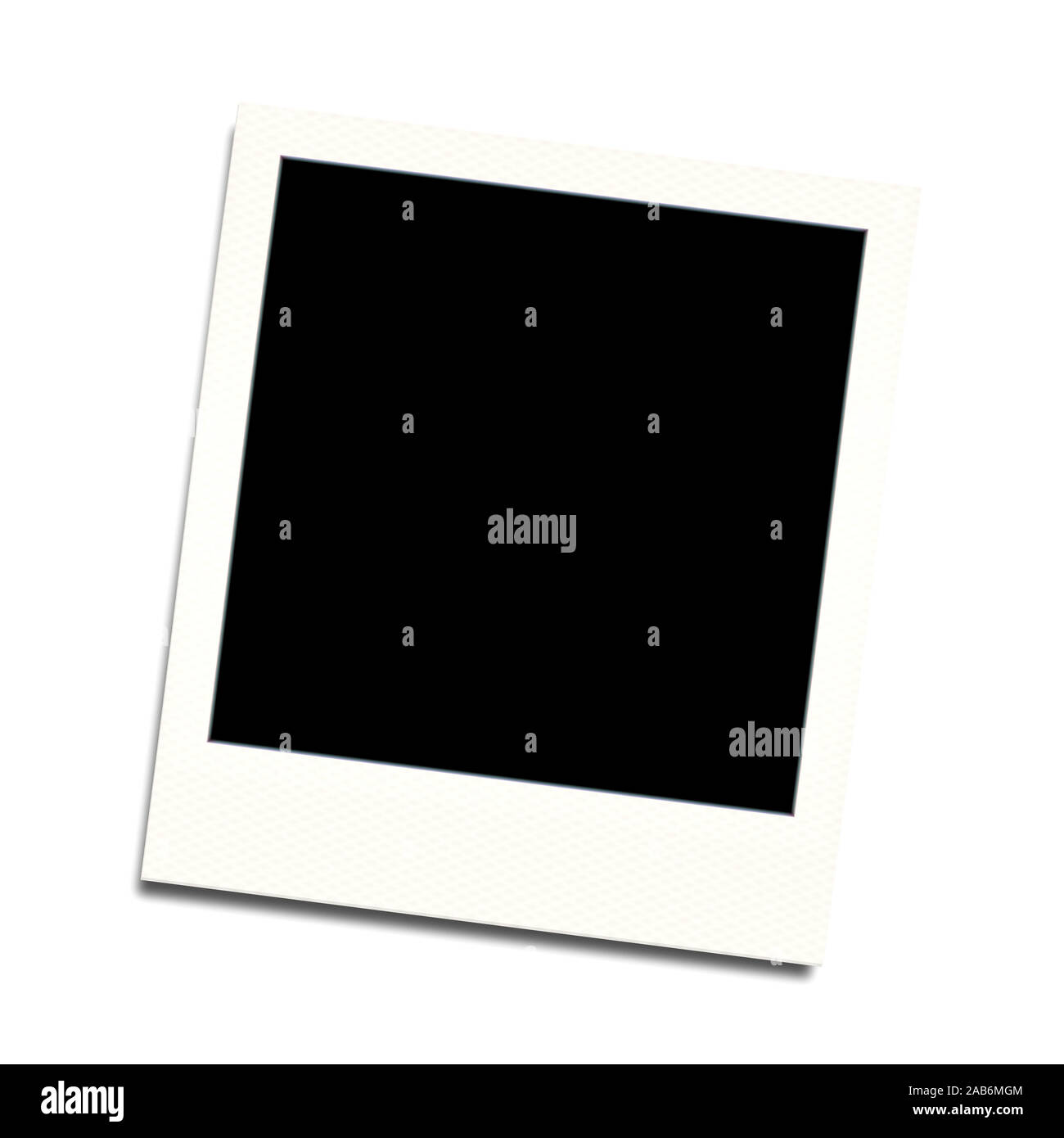 An illustration of a black and white photo frame Stock Photo Alamy