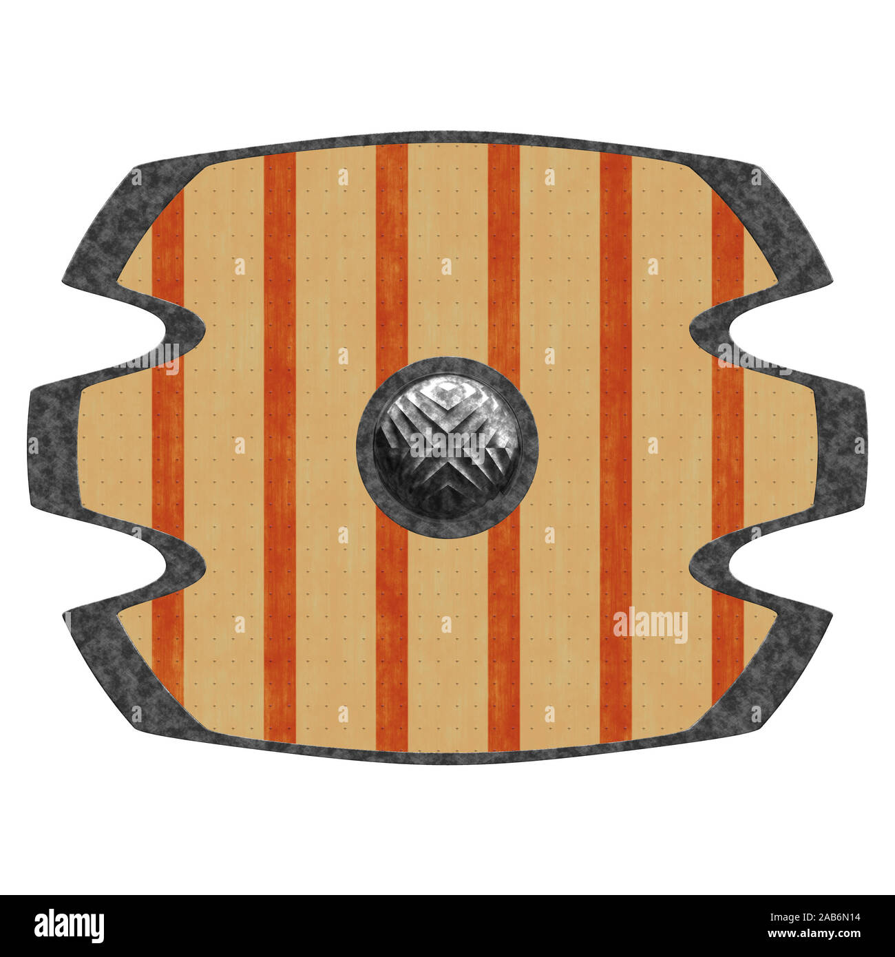 An illustration of a medieval viking shield Stock Photo Alamy