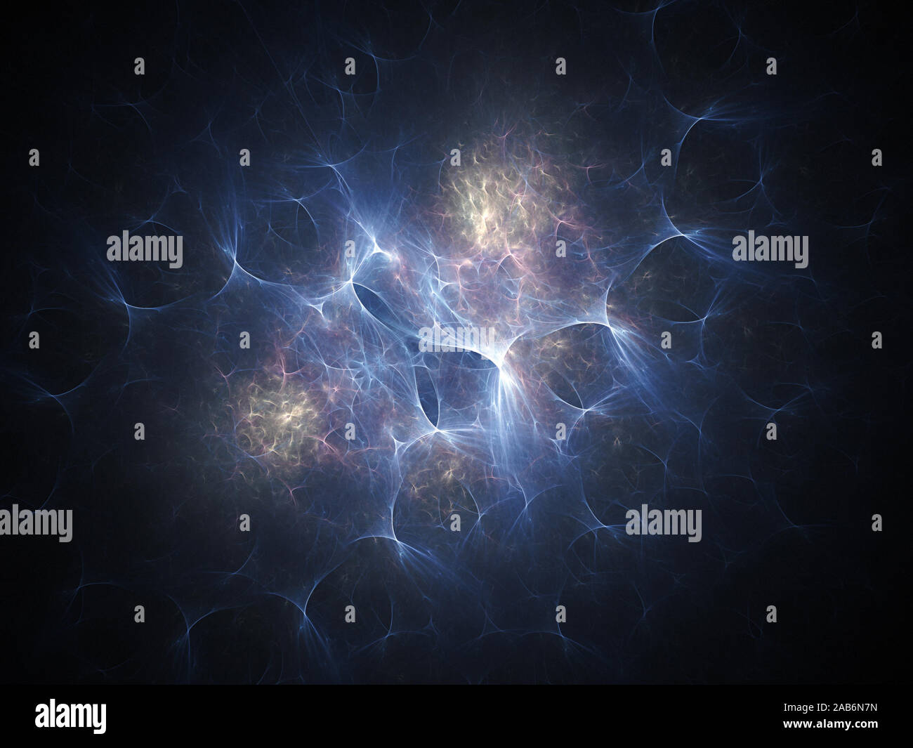 A illustration of an abstract space background Stock Photo Alamy