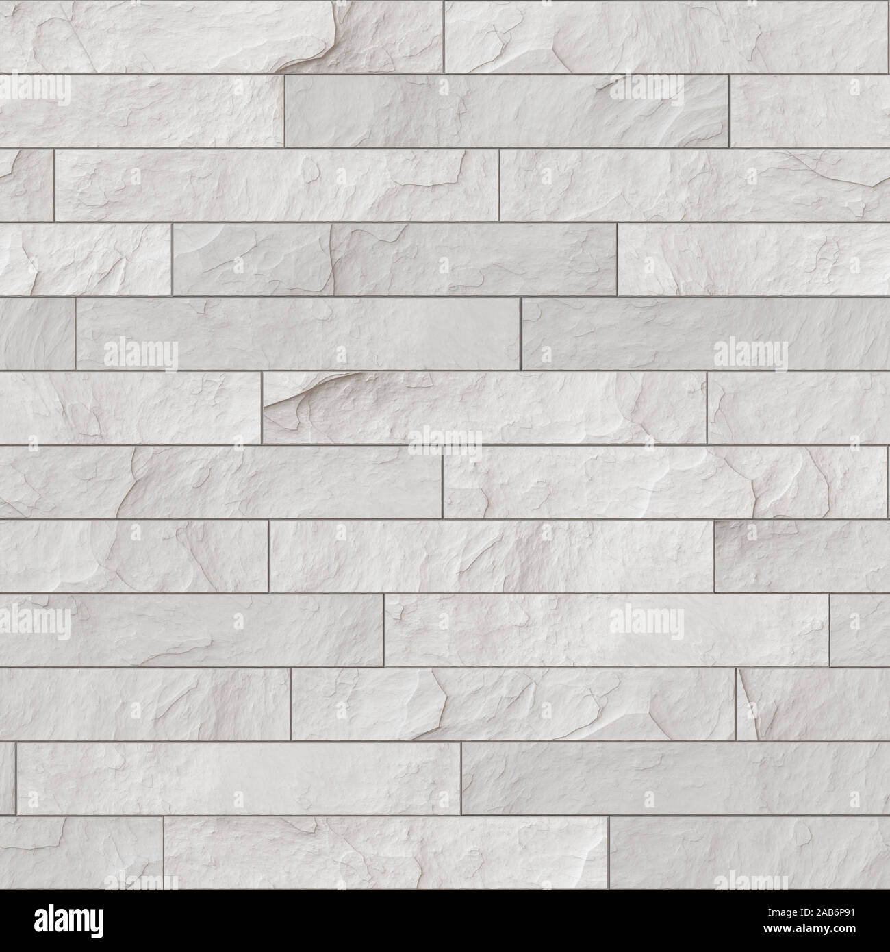 An illustration of a seamless white brick wall Stock Photo - Alamy
