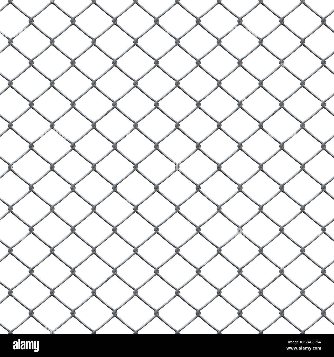 An illustration of a rusty chain link Stock Photo