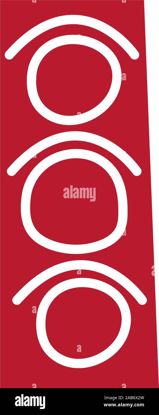 traffic light street city fill icon Stock Vector Image & Art - Alamy