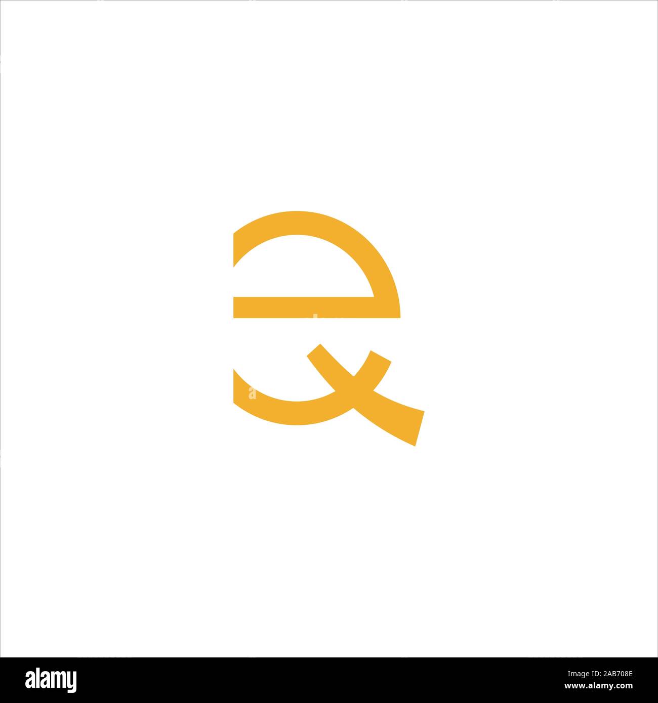 initial letter eq or qe logo vector logo design Stock Vector Image ...