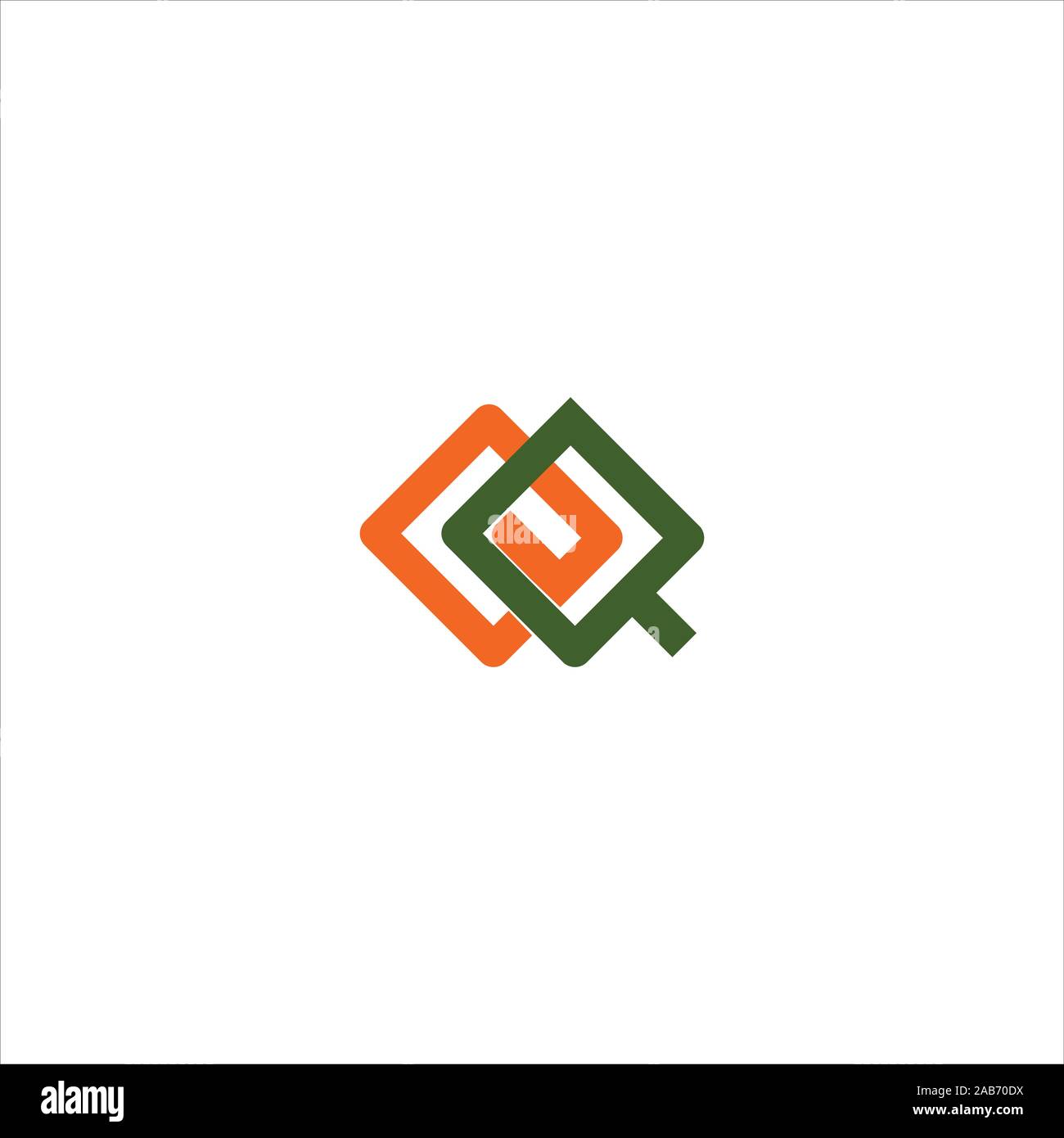 initial letter eq or qe logo vector logo design Stock Vector Image ...