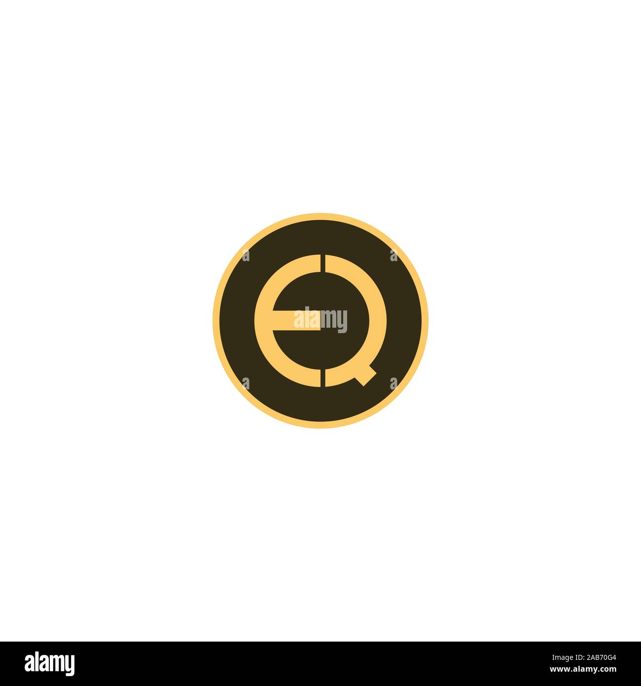 initial letter eq or qe logo vector logo design Stock Vector Image ...