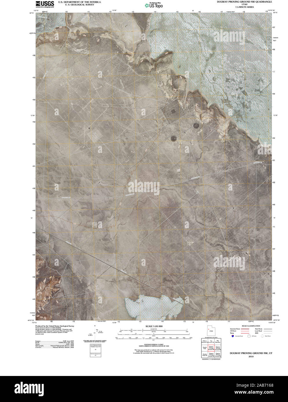 UT Dugway Proving Ground NW 20101119 TM Restoration Stock Photo Alamy