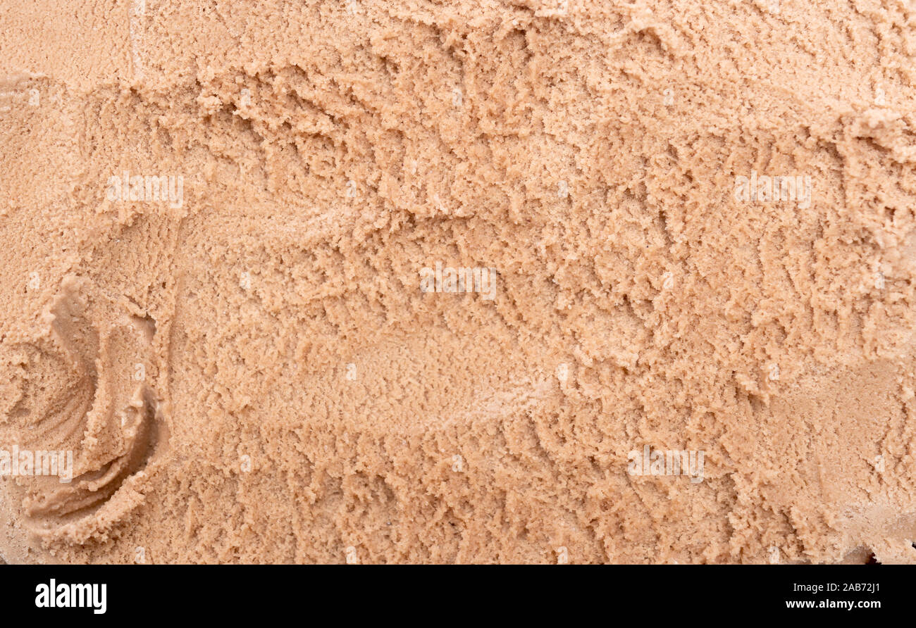 Chocolate ice cream background Stock Photo - Alamy