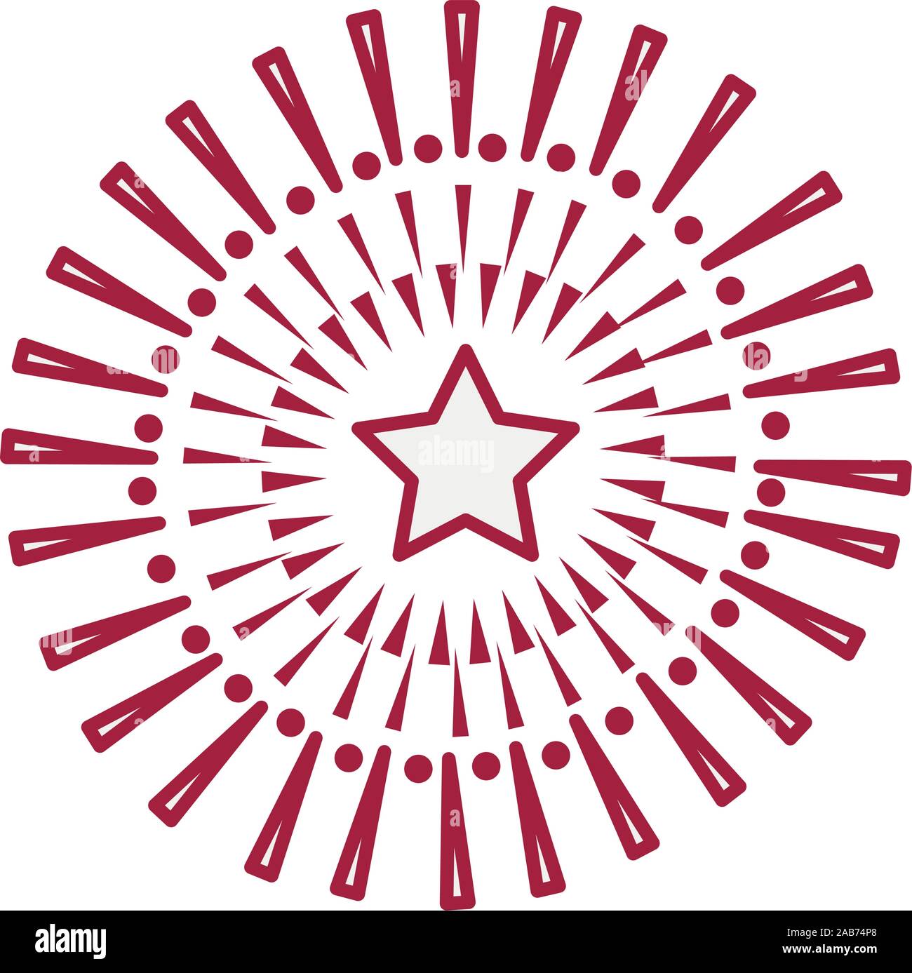 Medium fireworks Stock Vector Images - Alamy