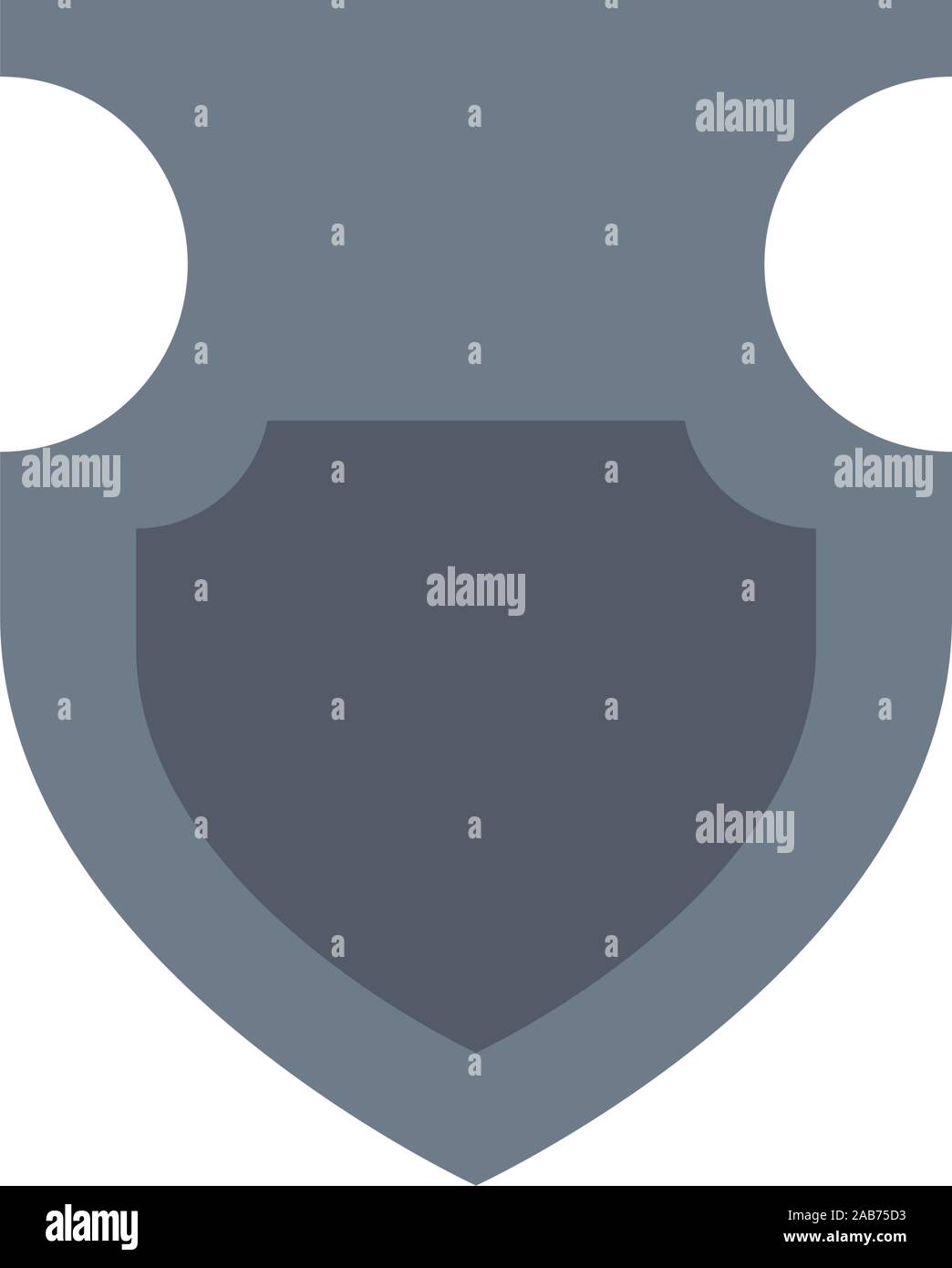 medieval shield with flat style icon vector illustration design Stock ...