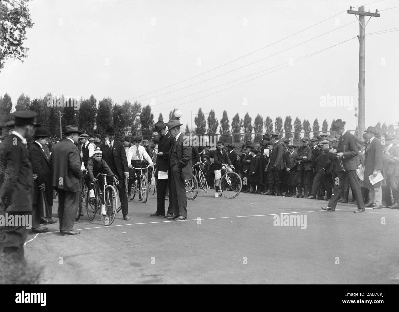 first bicycle race