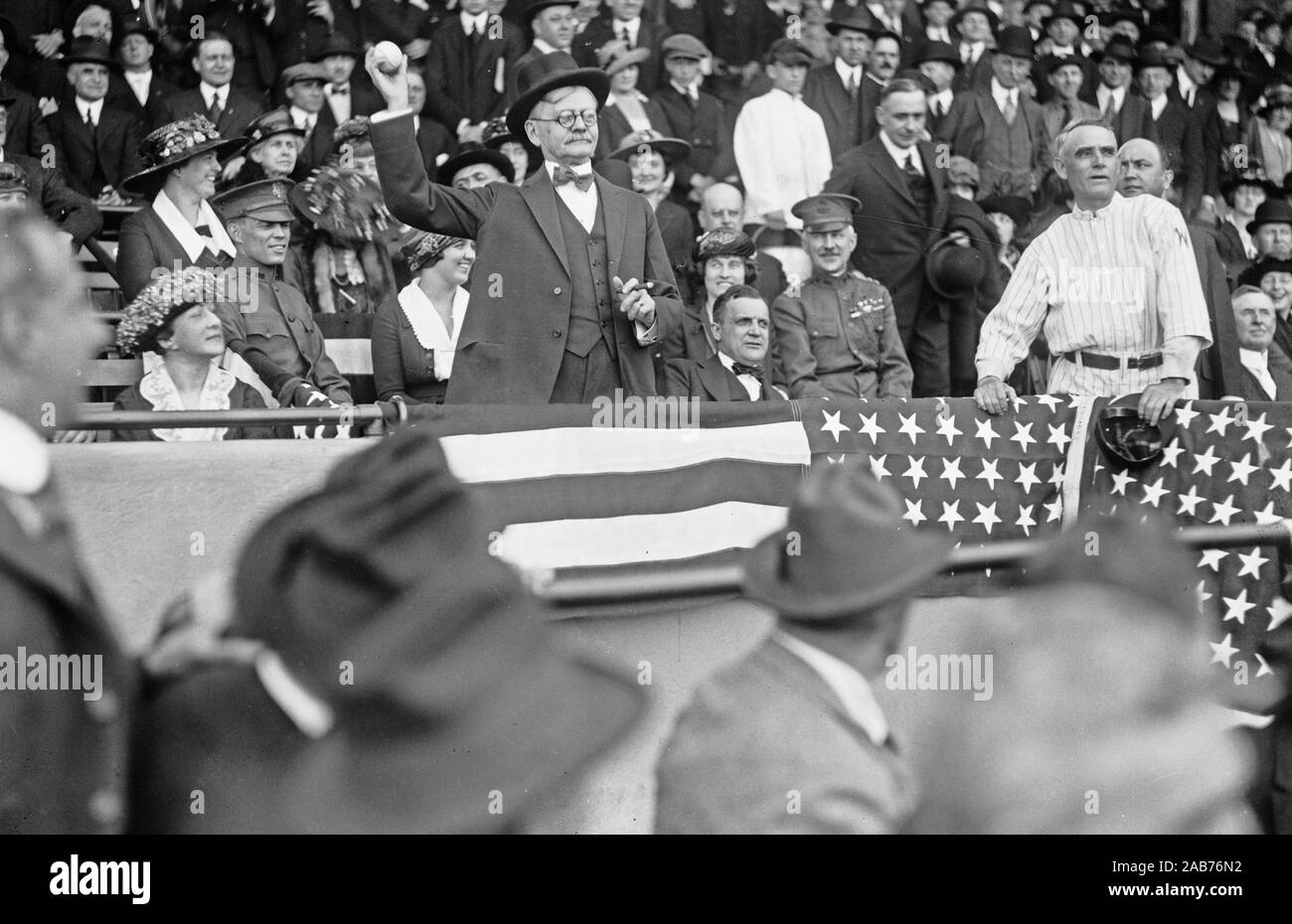 Thomas R. Marshall Thomas marshall first pitch hi-res stock photography and images - Alamy