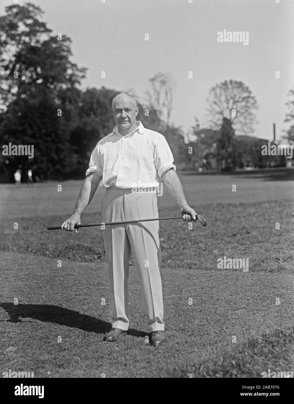 Vintage Golf - Golf, Chevy Chase Club, Chevy Chase, Maryland ca. 1915-1923 Stock Photo