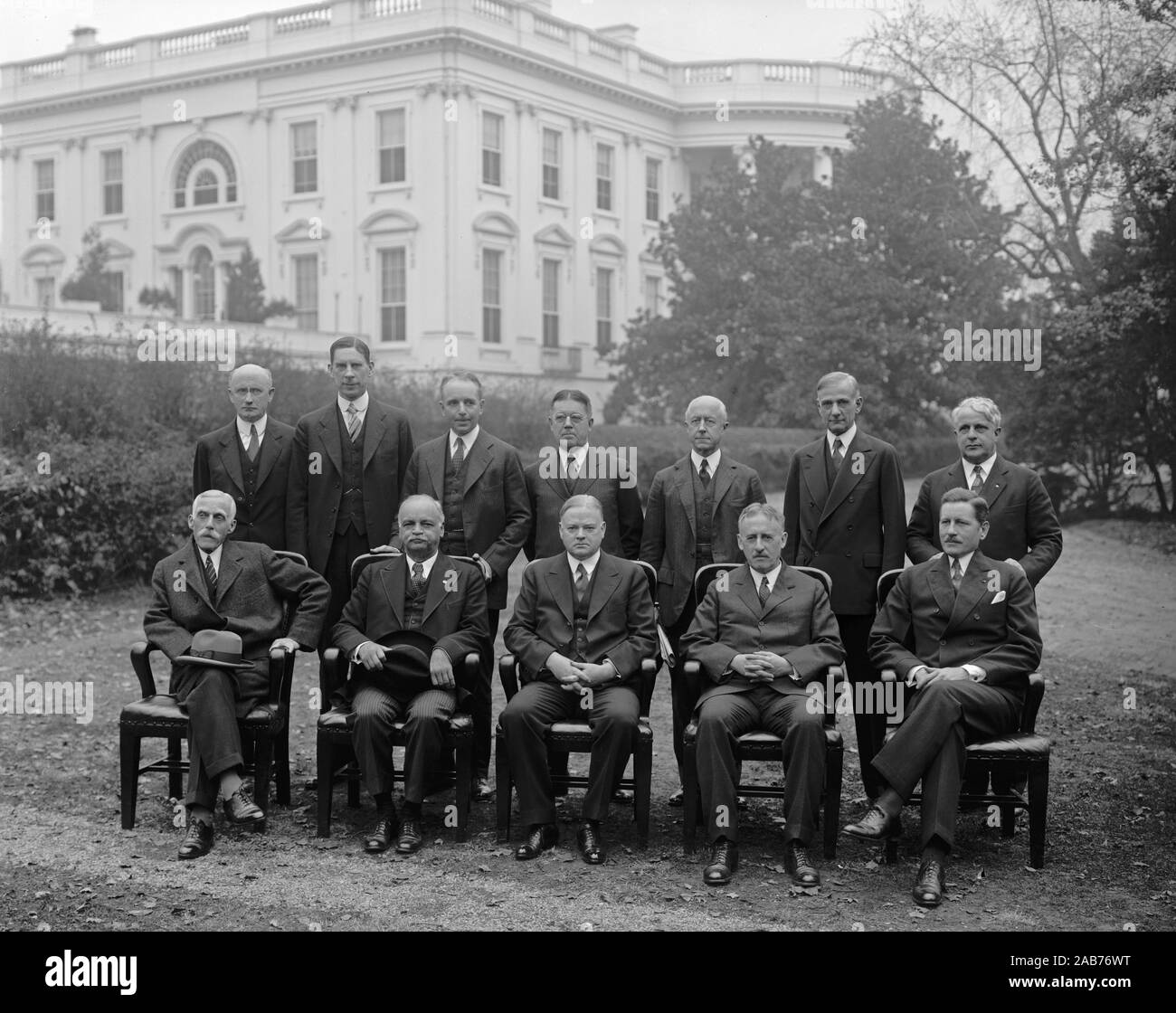 Men of the Herbert Hoover (ca. 1930 Stock Photo Alamy