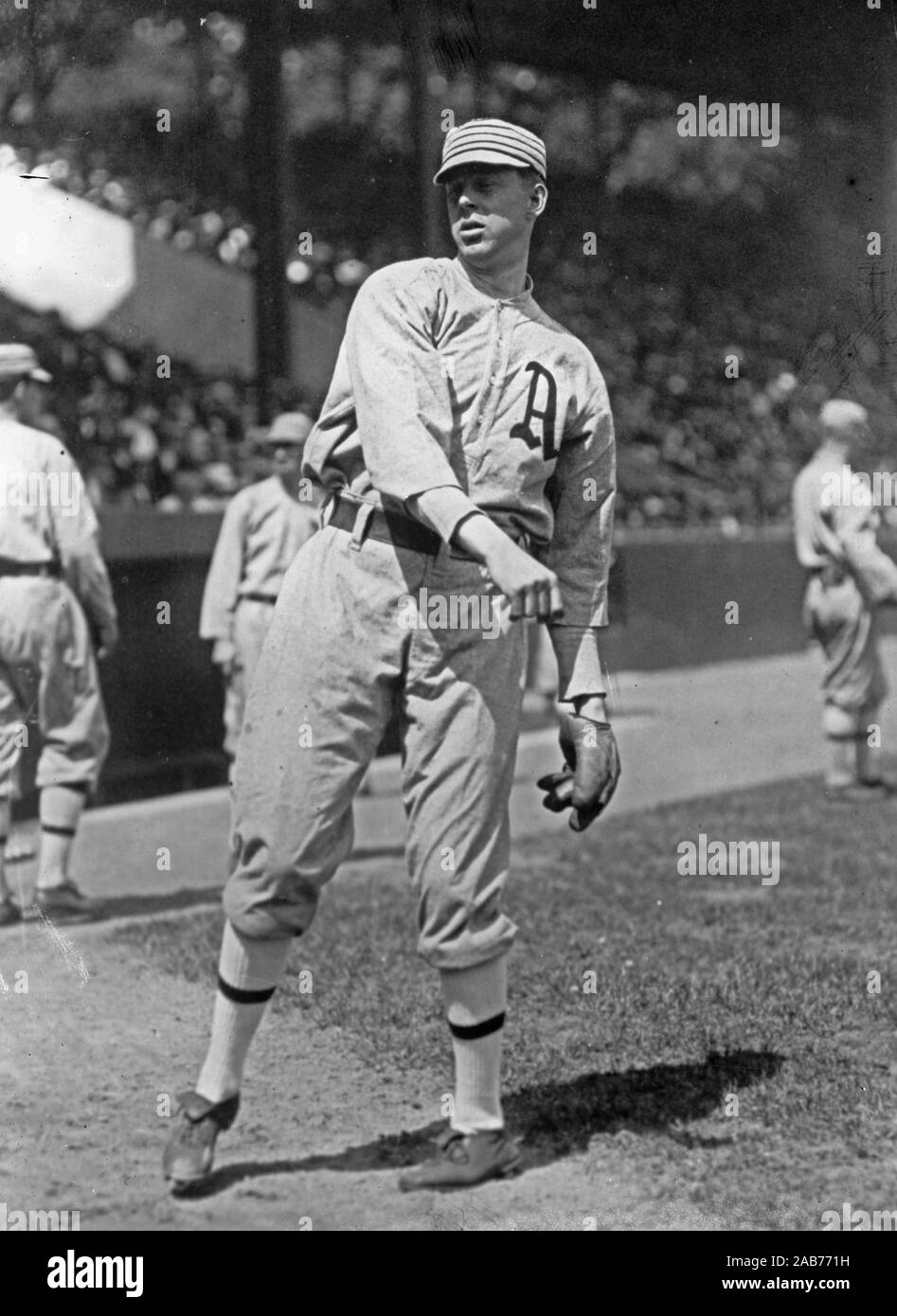 Vintage 1910s Baseball Players - Carroll Boardwalk Brown, Philadelphia AL  ca. 1913 Stock Photo - Alamy