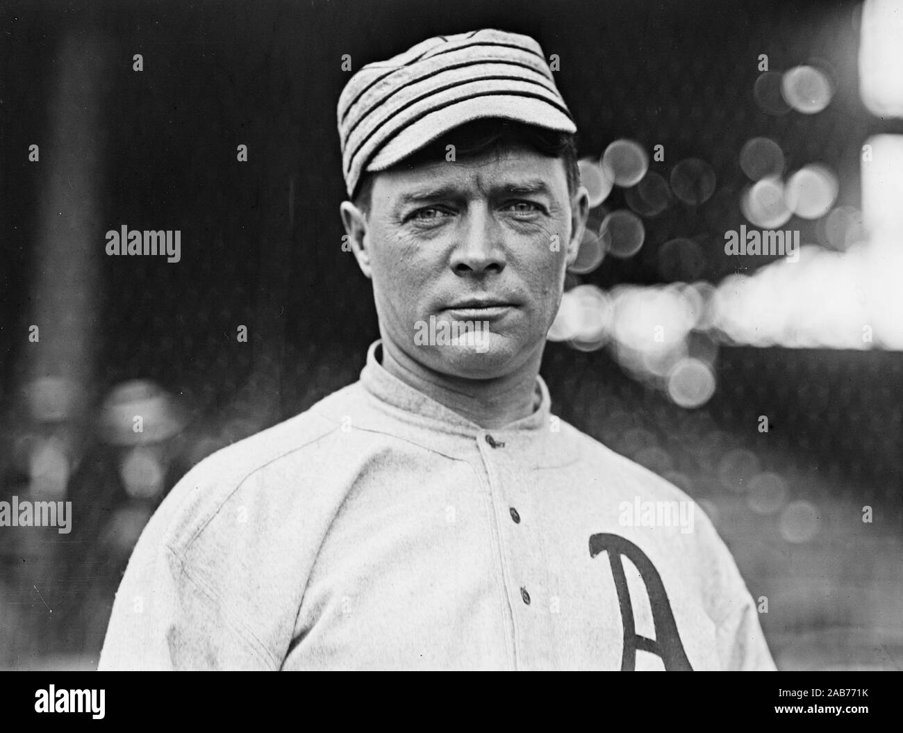 Vintage 1910s Baseball Players Harry Davis, Philadelphia AL ca. 1914