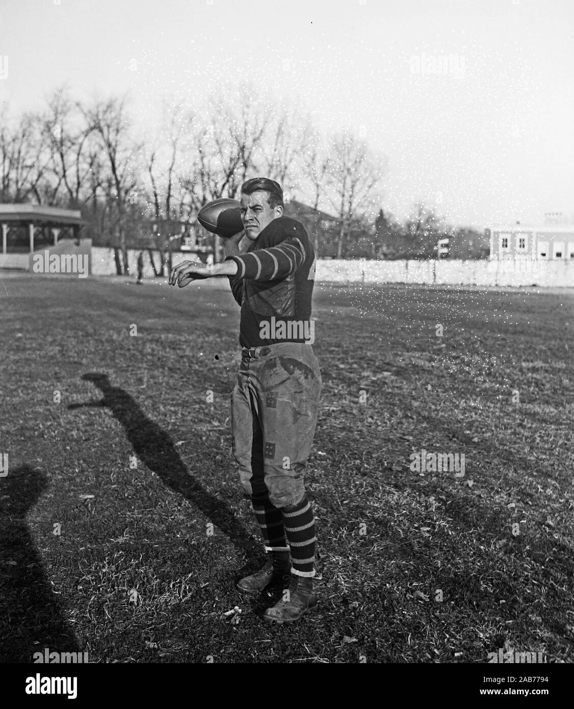 Ralph Duplin Georgetown University Halfback ca. 1928 Stock Photo - Alamy
