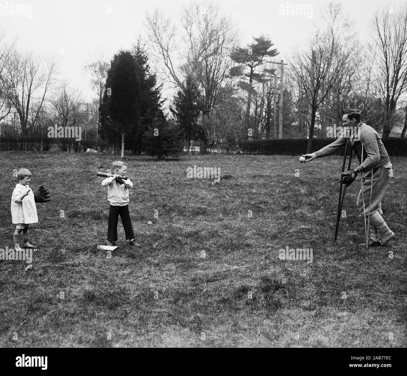 1940s youth baseball hi-res stock photography and images - Alamy