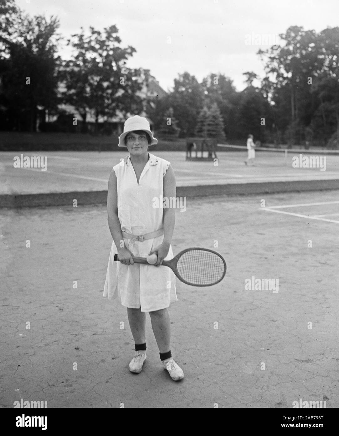 Women Tennis Players Chevy Chase Club Chevy Chase Maryland Ca 1928 