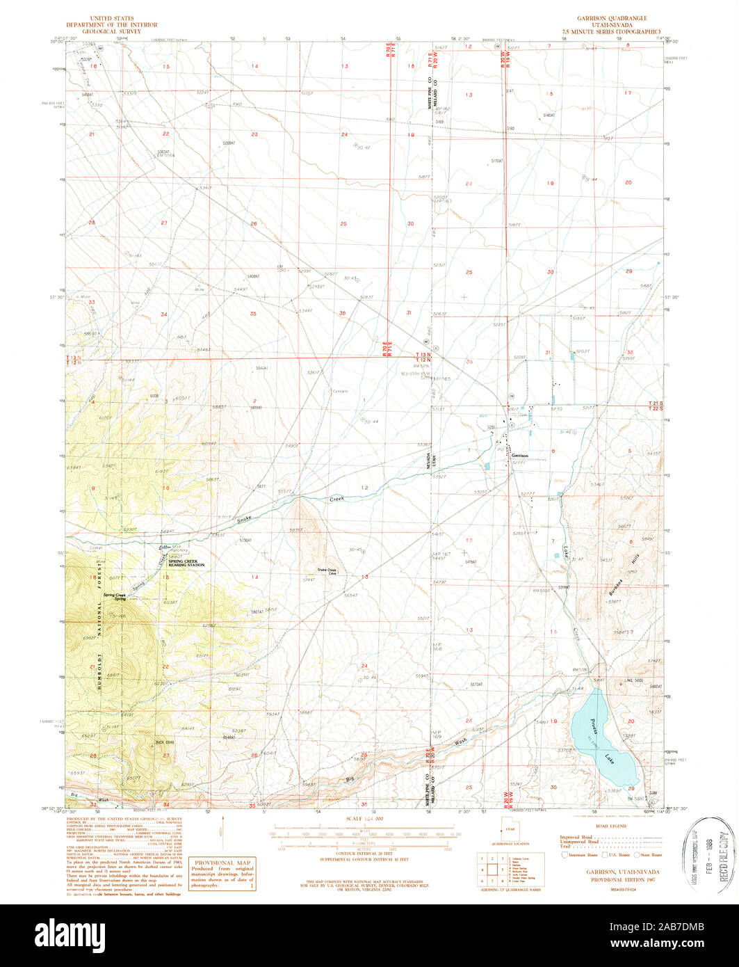 Map of garrison Cut Out Stock Images & Pictures Alamy