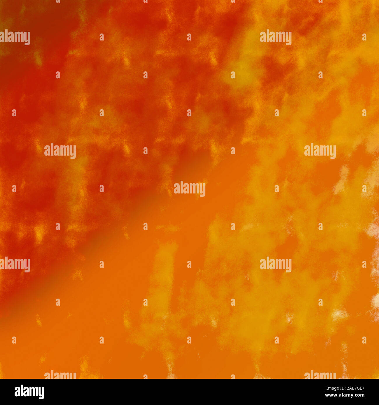 Abstract background in bright paint orange color Stock Photo