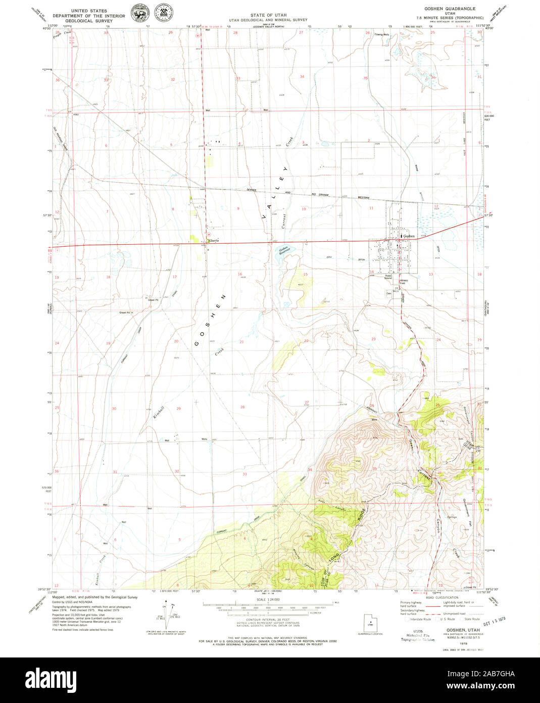 Map of goshen Cut Out Stock Images & Pictures Alamy